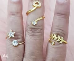 Adjustable finger or toe ring 0