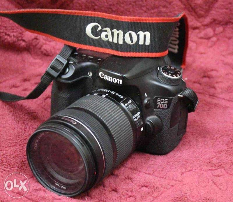 canon 70d with 18-135mm 2