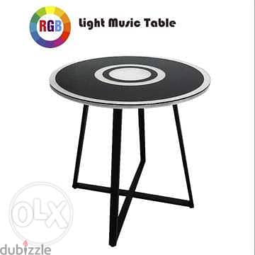 Music Table RGB Light Bluetooth 10W, HD Speakers, Charge, APP Control 6