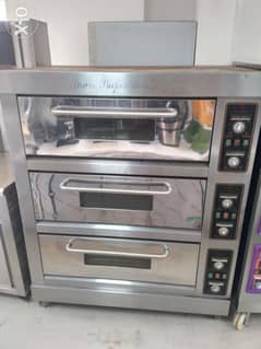 ELECTRIC/GAS OVENS AVAILABLE IN 1/2/3 DECKS