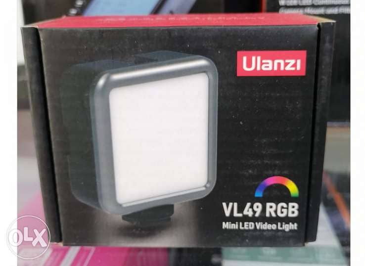 VL49 Ulanzi RGB Pocket LED Video Light Photography Fill Light (NEW) 1