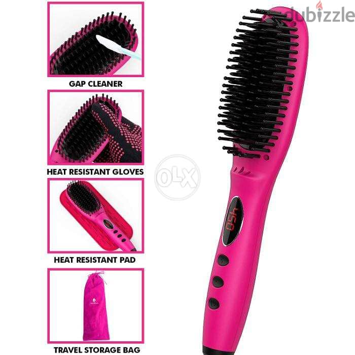 MiroPure Hair Straightener Brush 6
