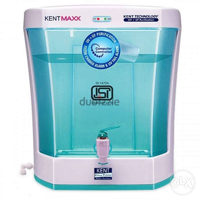 Kent maxx purifier. . UV and UF. . without RO 7