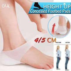 hidden height increaser foot wrap- new never use