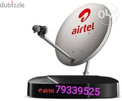 Six month subscription all pakge hd channel box AirtelFull hd Airtel s