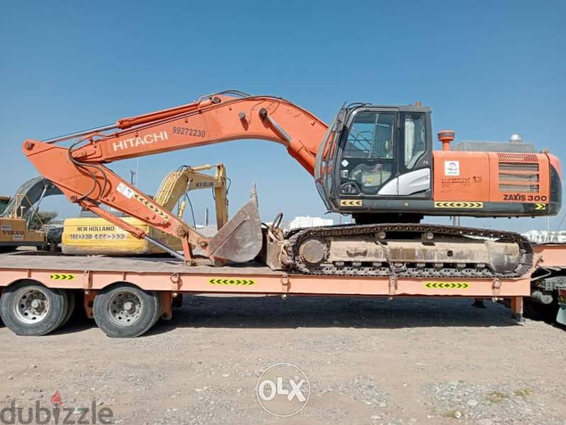 Available On Rent Excavator إيجار 1