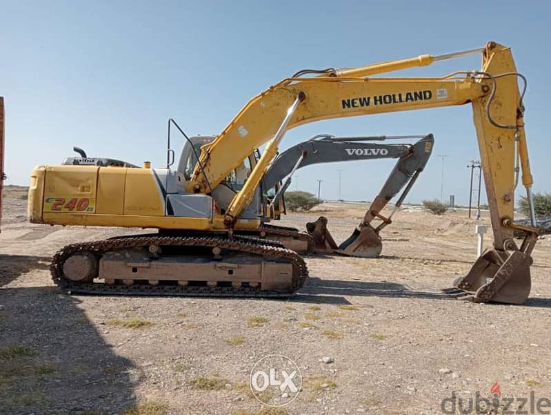 Available On Rent Excavator إيجار 2