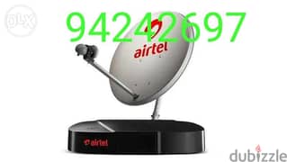 Airtel new Hd receiver Available With 6months malyalam tamil telgu ka