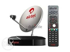 Any south language Airtel HD box 6 month subscription
