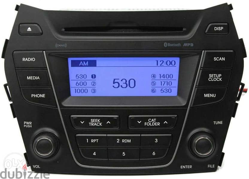 Hyundai santa fe 2013 originalradio system 0