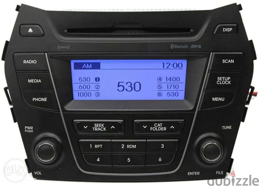 Hyundai santa fe 2013 originalradio system 1