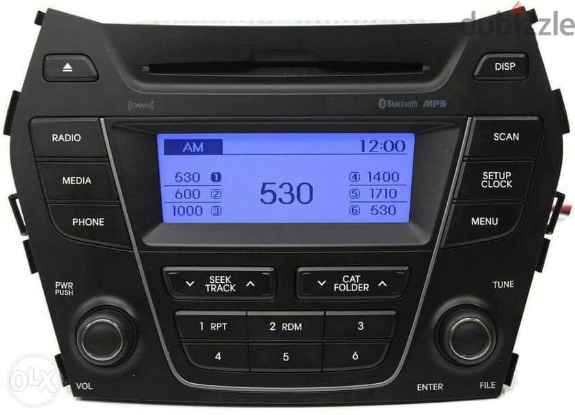 Hyundai santa fe 2013 originalradio system 2