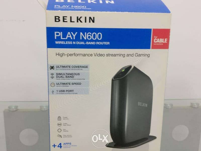 Belkin Play N600 Dual Band Router 1