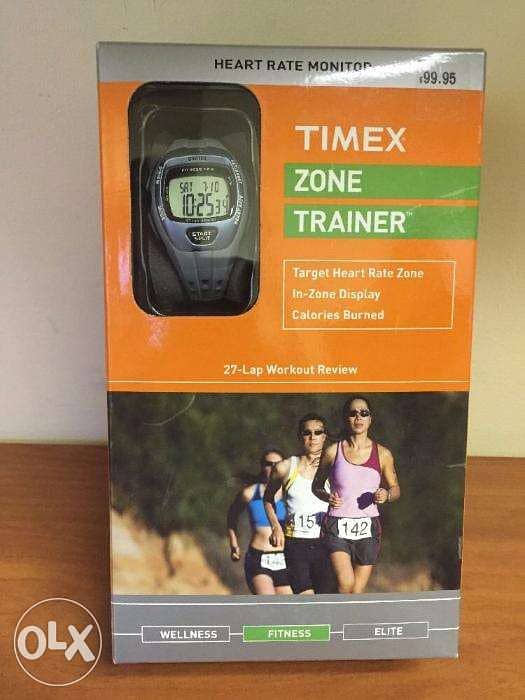 Ladies Timex ZONE TRAINER heart rate monitor watch 5