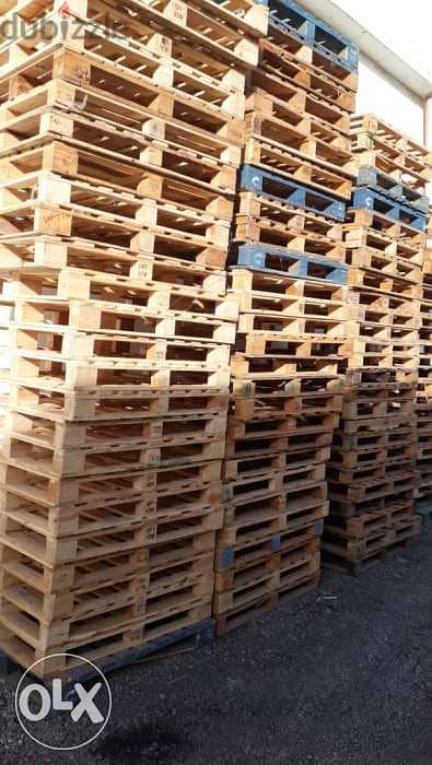 Used Wooden Pallets