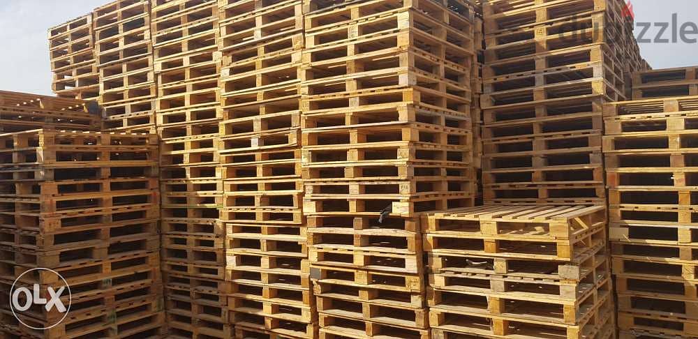 Used Wooden Pallets 1