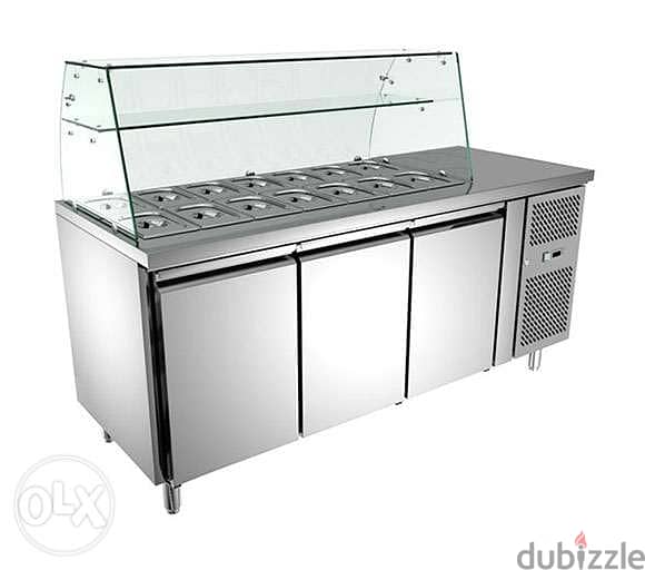 Complete kitchen equipment with stainless steel 3