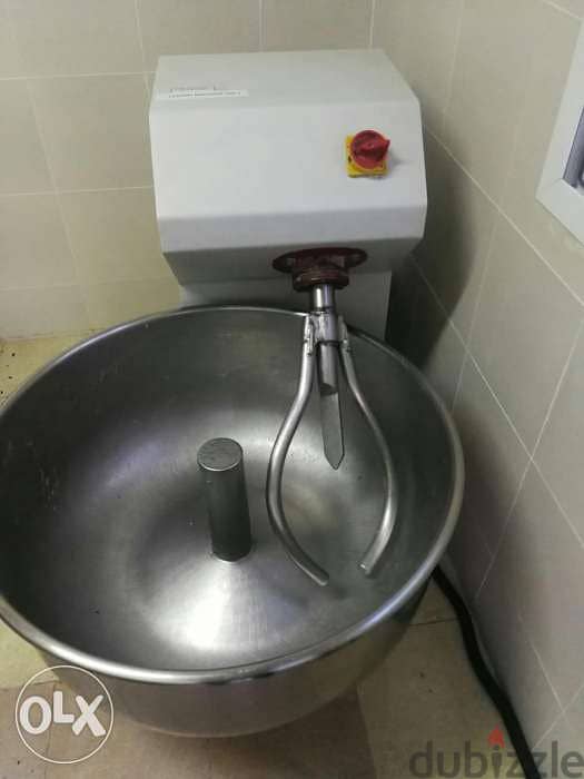 We have different size of dough mixer 1