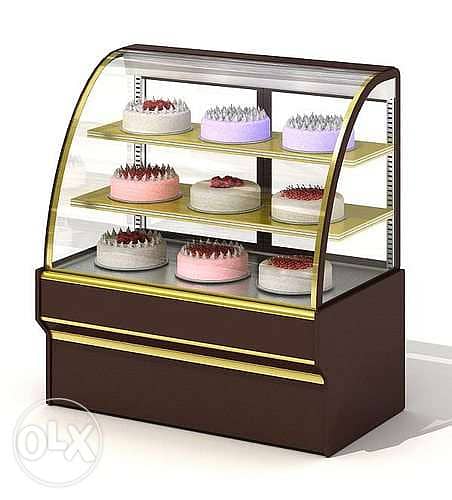 Cake display size available 1