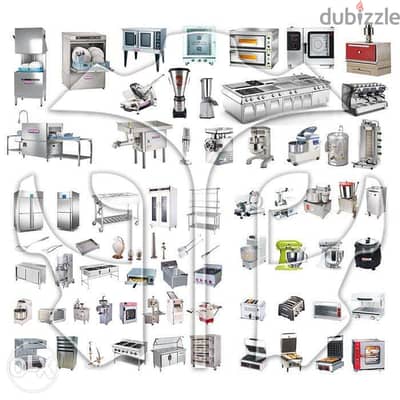 Industrial Kitchen equipment     معدات المطاعم و المطابخ و المخابز