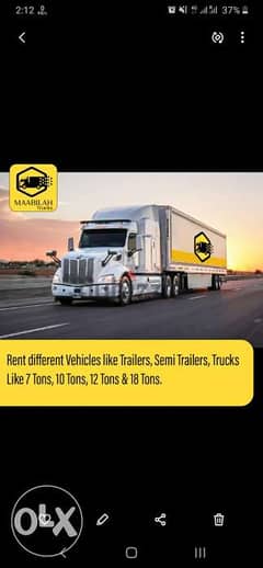 Maabilah Trucks For Rent