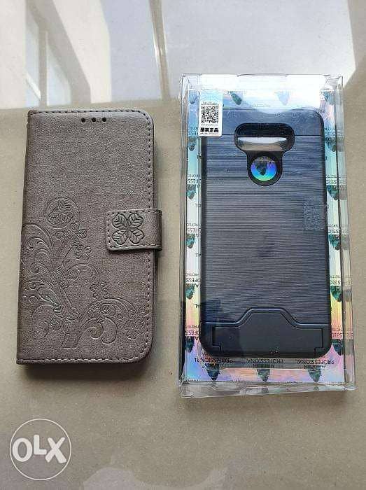 excellent condition Lg g6 cover case both 2 OMR 0