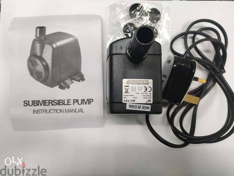 New Mini Submersible Pump for Fountain, Aquarium and other uses 2