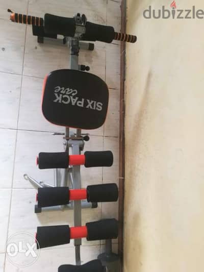 Exercise machine 6 in 1