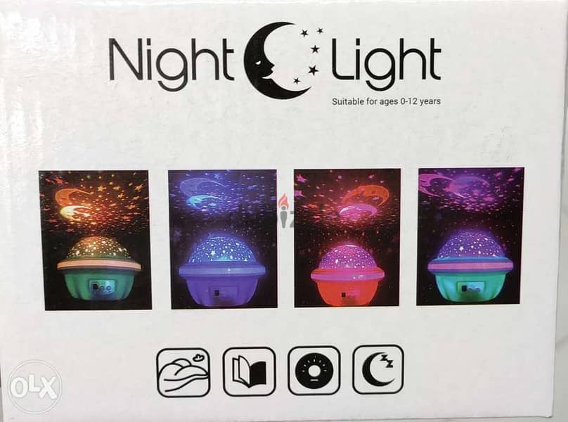 New Rotating Night Projector Lamp 1