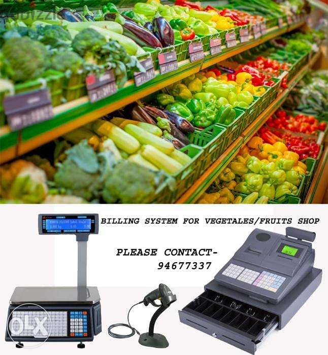 Billing system for Vegetable/Dry fruits/Fish/Meat shops. 7