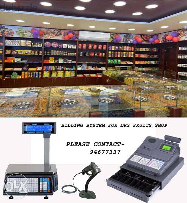 Billing system for Vegetable/Dry fruits/Fish/Meat shops. 1