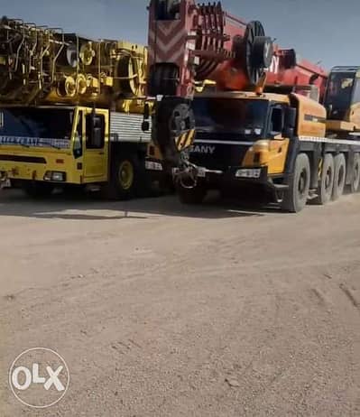 50Ton Crane Daily and Hourly Base for Rent Available All Over Oman