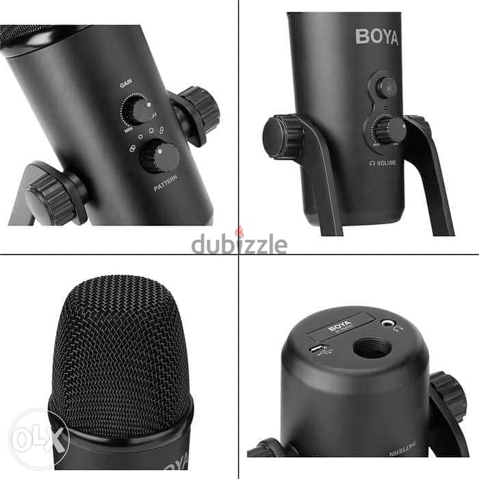 BOYA BY-PM700 USB Condenser Cardiod Microphone with 4 Polar Pattern 2