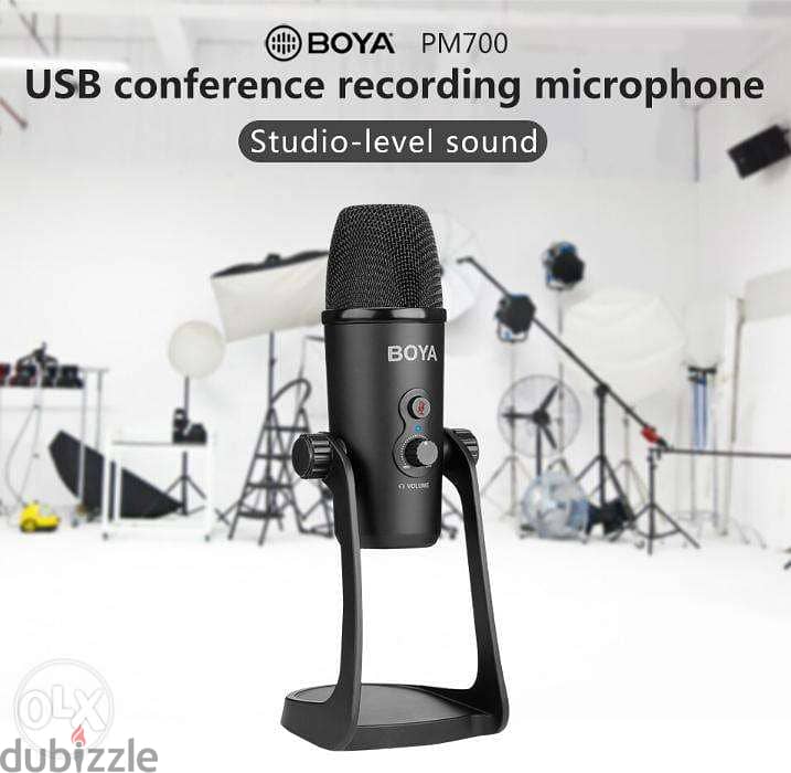 BOYA BY-PM700 USB Condenser Cardiod Microphone with 4 Polar Pattern 4