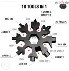New "18 in 1" multipurpose wrench Tool 0