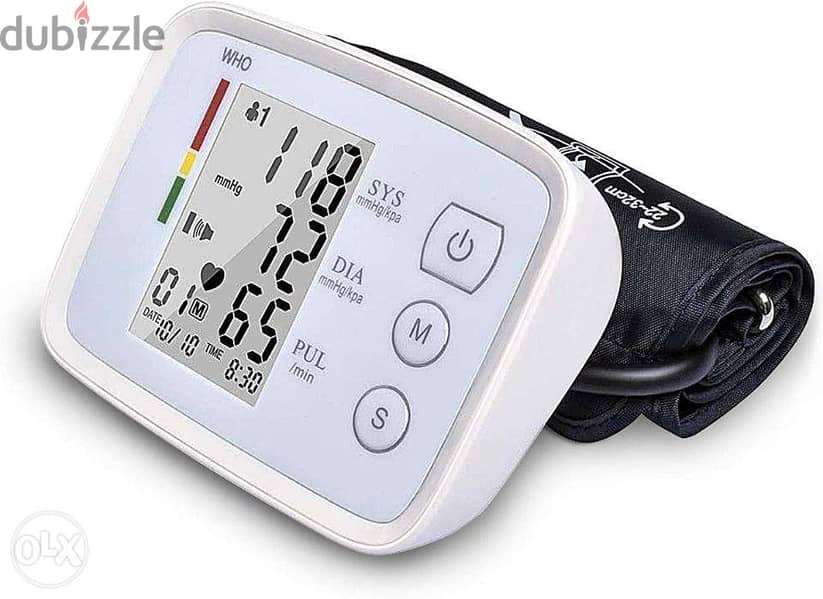 Electronic Blood Pressure Monitor Irregular Heartbeat & Hypertension 0