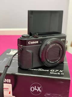 canon G7x MARK ii - vlogging camera 0