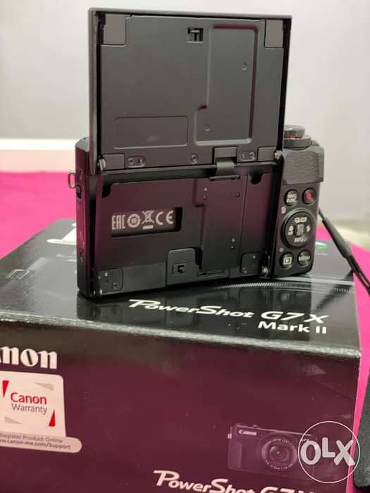 canon G7x MARK ii - vlogging camera 2