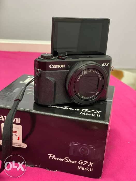 canon G7x MARK ii - vlogging camera 4