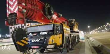 Cranes from 25 ton to 220 Ton Are available For rent in oman! cranes 0