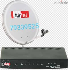 HDD Airtel receiver digital brand Latest model With 6months malyalam 0