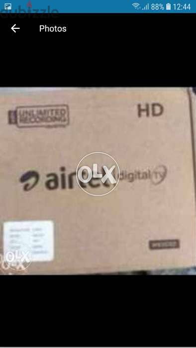 New available //hd Airtel set top box 6month+ malayalam Tamil telgu