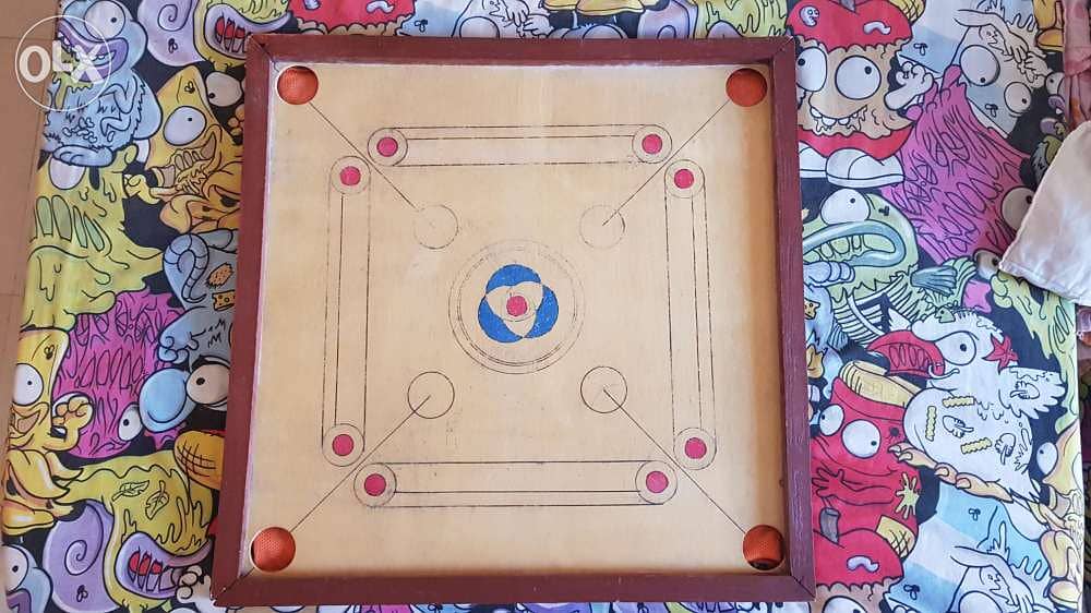 Carrom board without coins 1