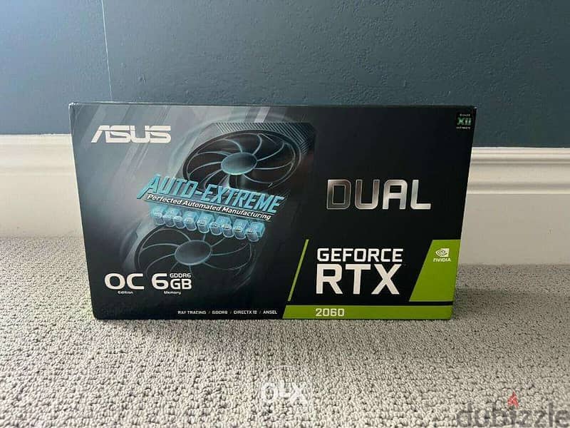 BRAND NEW ASUS Dual Nvidia Geforce RTX 2060 OC 0