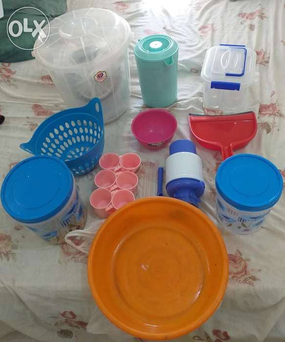 Plastic items for sale 0