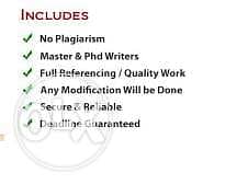 Assignment writer for all subjects available 1