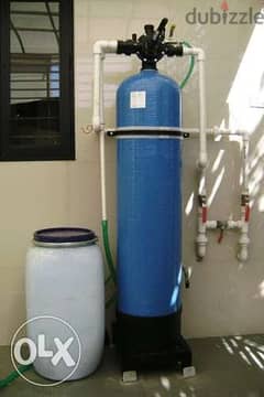 water softners and R. O plant