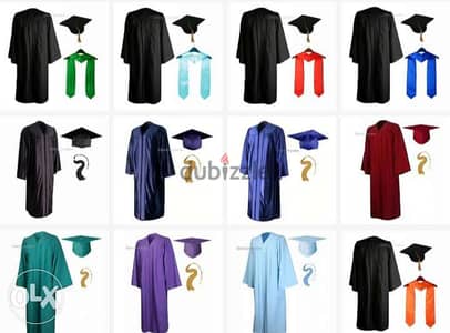 Graduation Gowns for nursery , schools and college Students