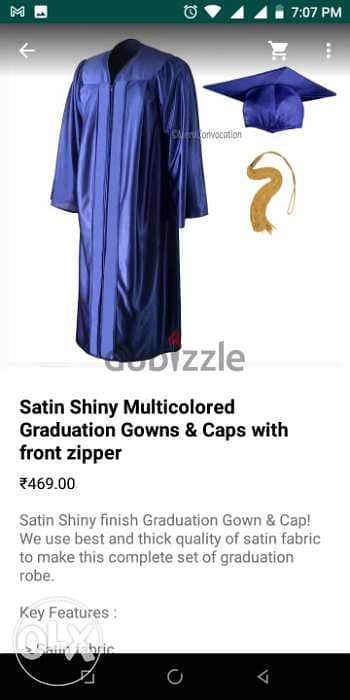 Graduation Gowns for nursery , schools and college Students 5