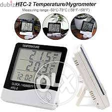 Clock Temperature Humidity EW00870 (((Brand New))) 0